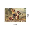 Horse Riding Girl - Vintage Metal Signs - 20*30cm - Western