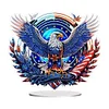 DIY Independence Day Eagle Diamond Painting Desktop Ornaments