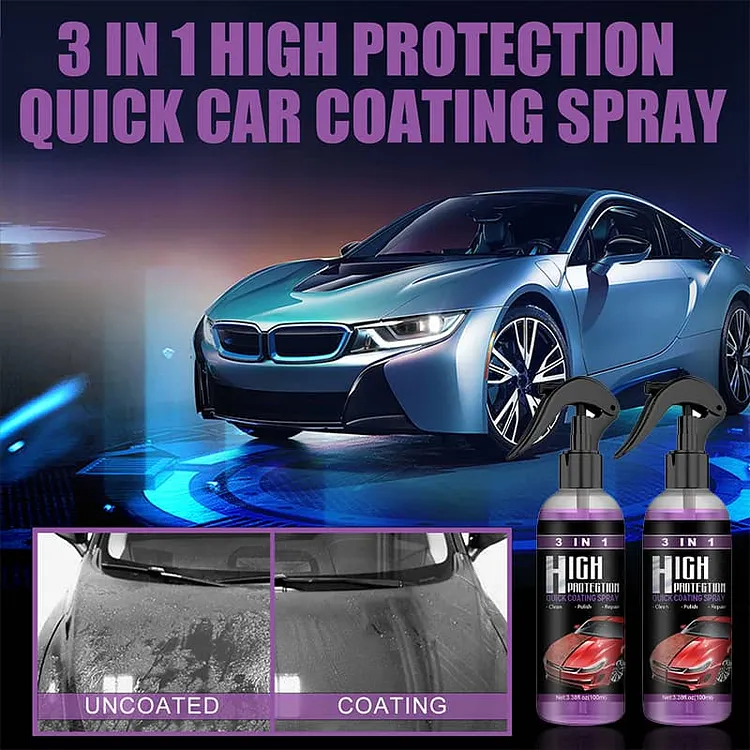 🔥Last Day 49% OFF🔥-3 in 1 Ceramic Car Coating Spray