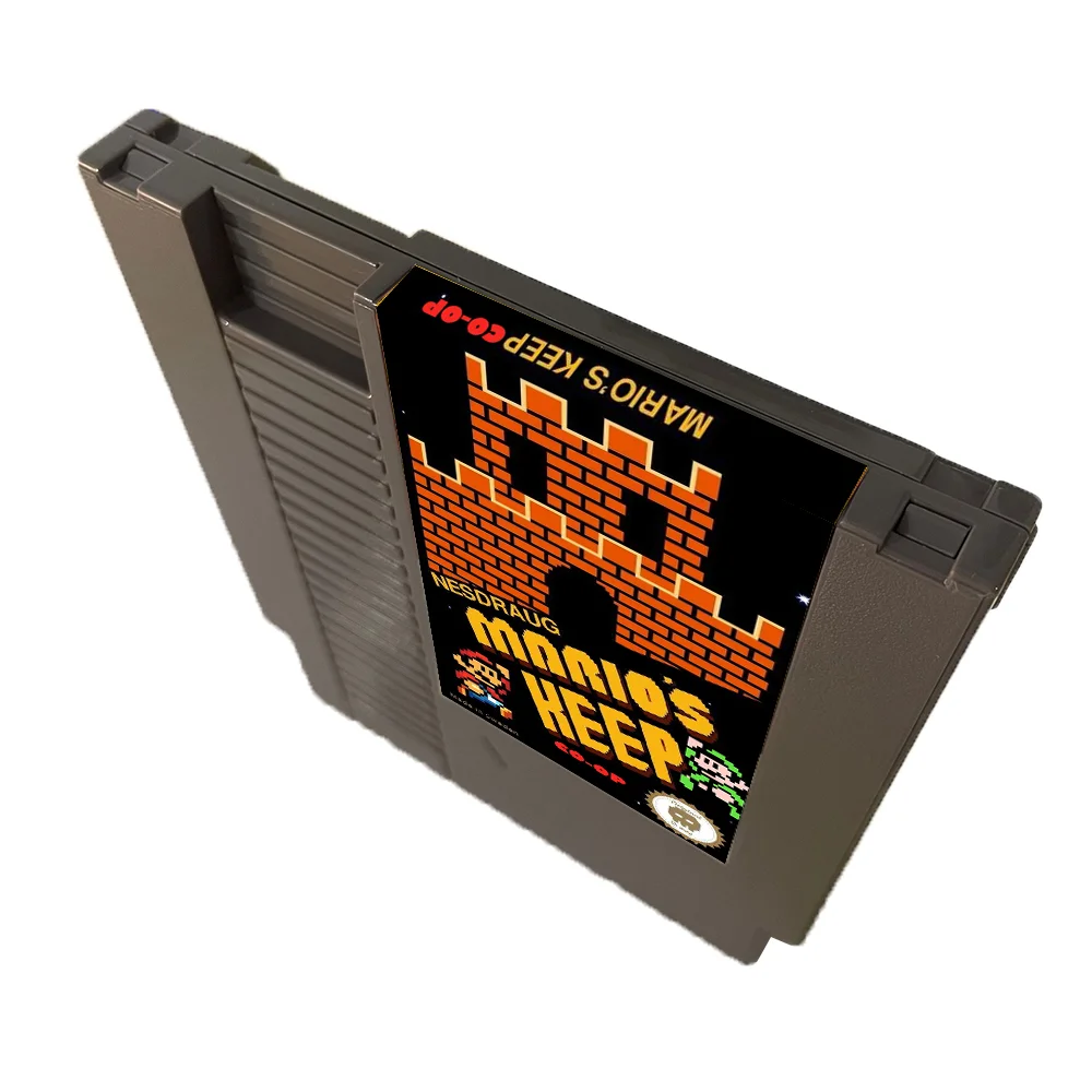 Mario's Keep Co Op NES For Nintendo Entertainment System Console - 8 Bit Game Cartridge