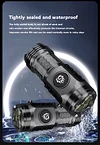 German Three-eyed Monster Mini Flash Super Power Flashlight