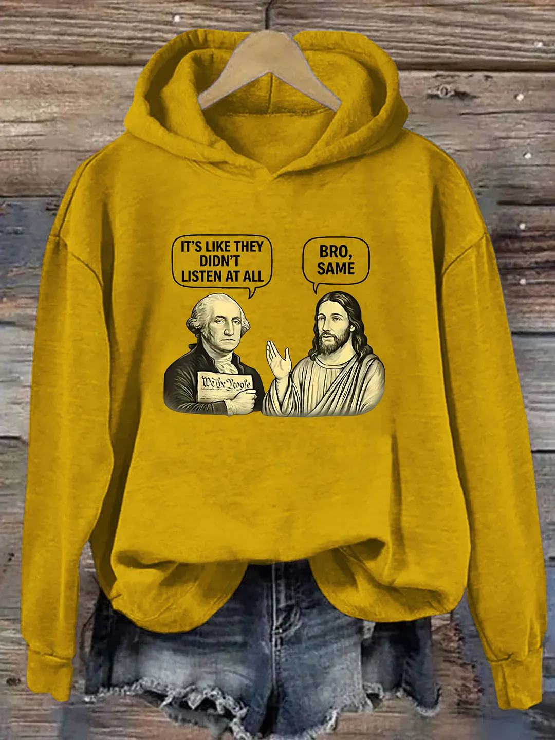 It's Like They Didn't Listen at All Bro Same Hoodie