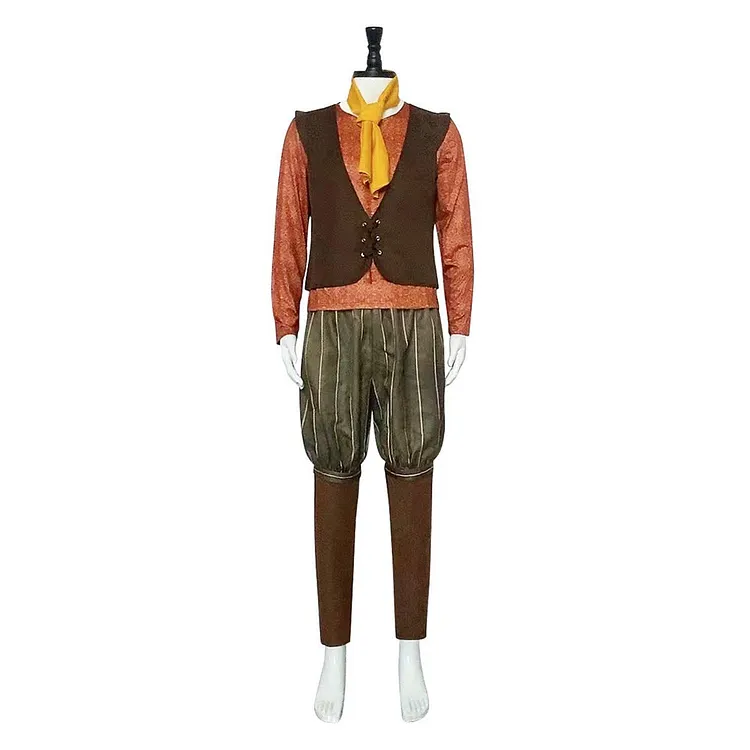 Shrek Rumpelstiltskin Brown Outfits Cosplay Costume Halloween Carnival Suit