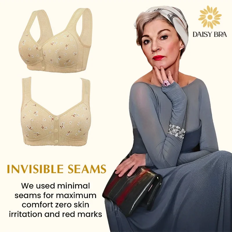 Daisy Bra - Last day 80% OFF - Comfortable & Convenient Front Button Bra