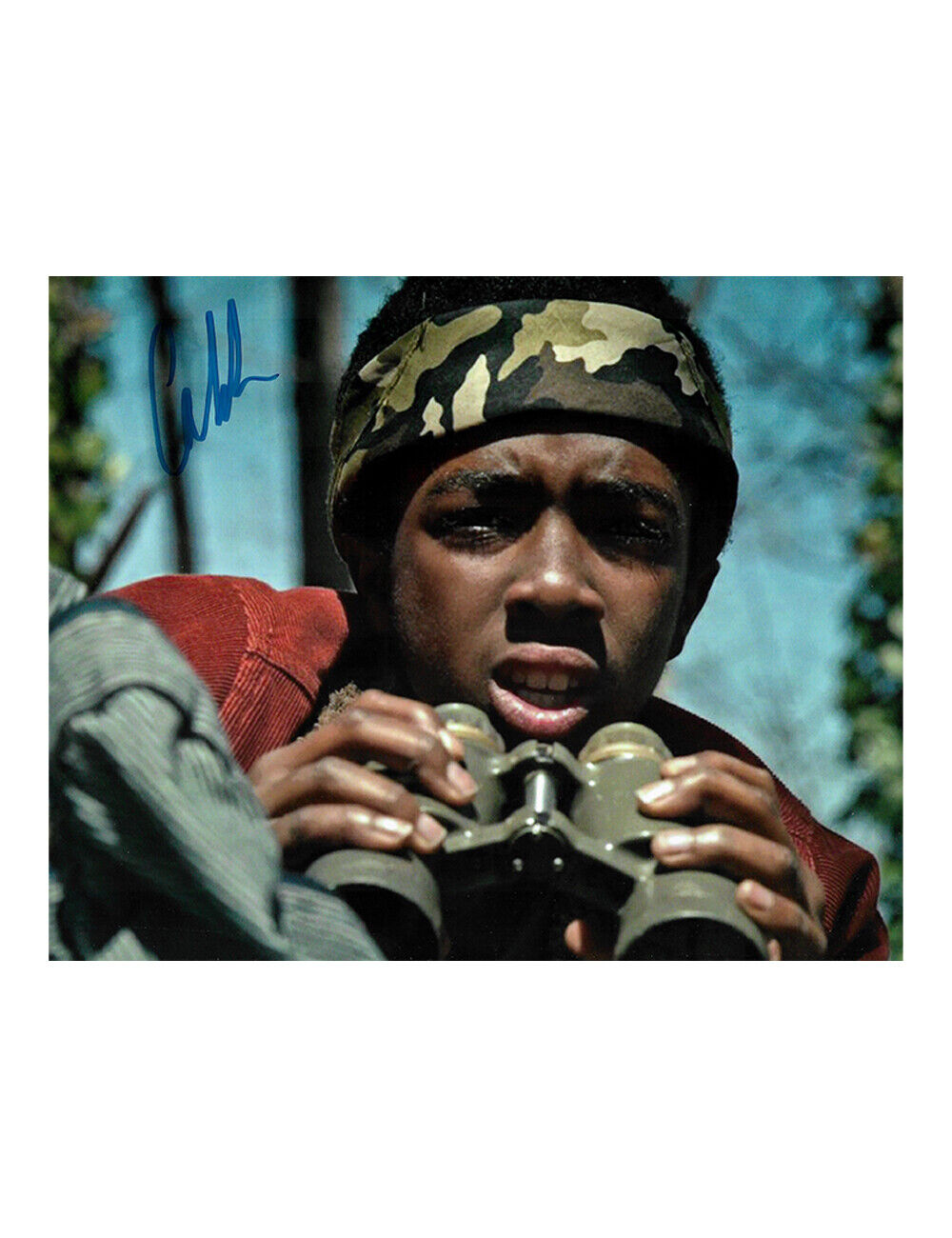 Stranger Things Print Signed By Caleb McLaughlin 100% Authentic With COA