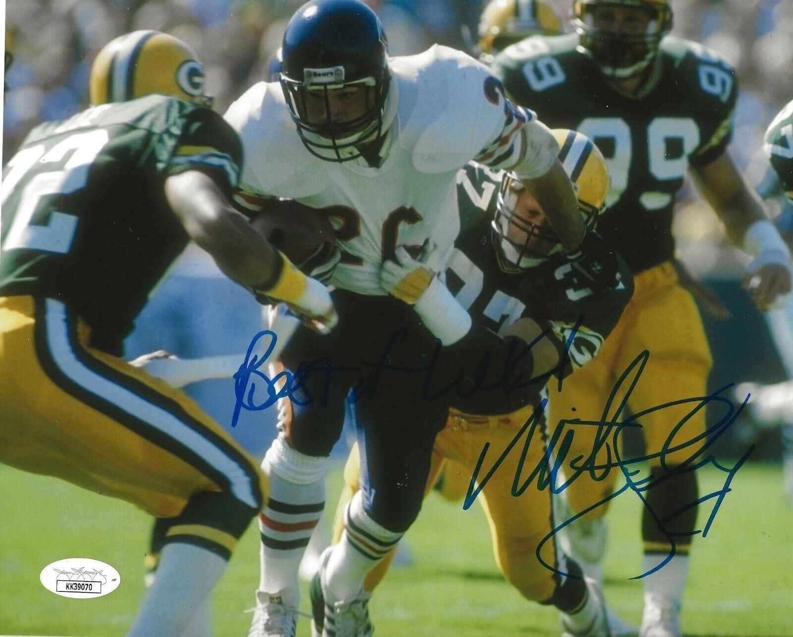 Matt Suhey signed Chicago Bears 8x10 Photo Poster painting autographed 2 JSA