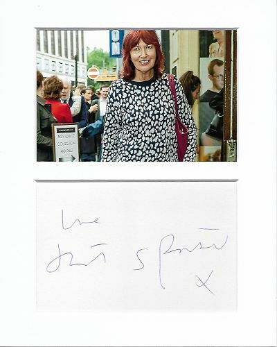 Janet Street Porter genuine authentic autograph signature and Photo Poster painting AFTAL COA