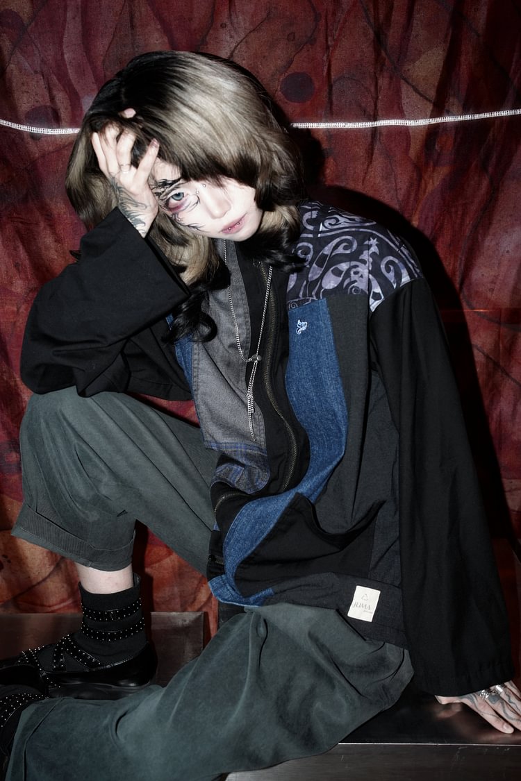 JUMA Upcycled Bomber Jacket - Grey