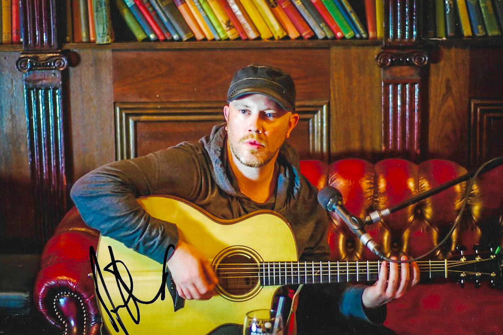 Ryan Sheridan signed 8x12 inch Photo Poster painting autograph