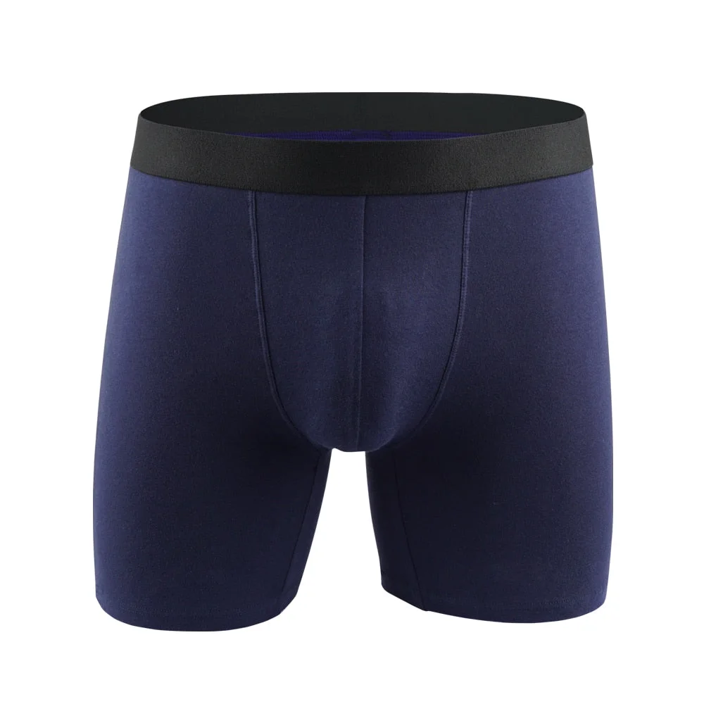 Thanksgiving Day Gifts Boxershorts Male Underpants Men Boxers Long Panties Underwear Cotton Loose Under Wear Plus Size Boxer Homme