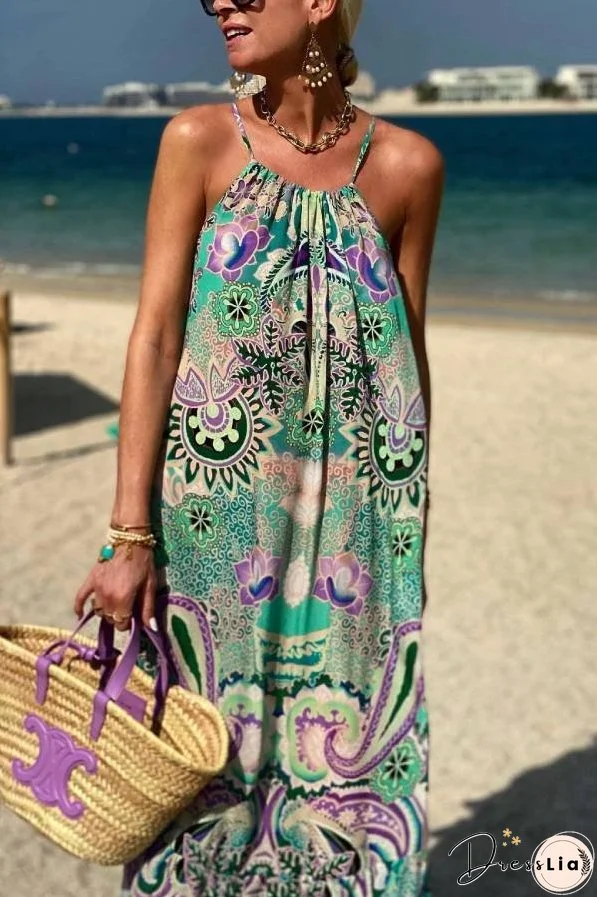 Aqua Black Silk Designer Maxi Dress