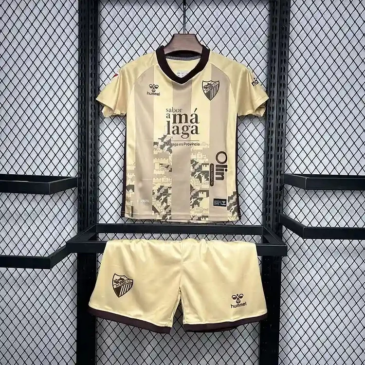 24-25 kids Málaga CF Second Away Football Shirt