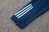 Joyfball 2024/2025 Arsenal Half-Pull Training Suit Royal Blue Football Shirt 1:1 Thai Quality