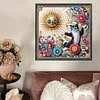 Funny Cat - Special Shaped Diamond Painting - 30*30CM