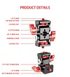 Z3g Metal Snail PTZ,1/4 Adjustable Damping Monitor Bracket,Universal Photography Accessories For Camera Hot Shoe