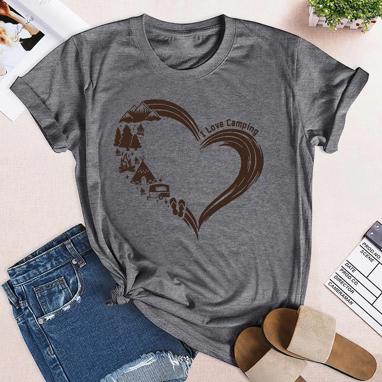 I Love Camping   T-Shirt tee-02991-Annaletters