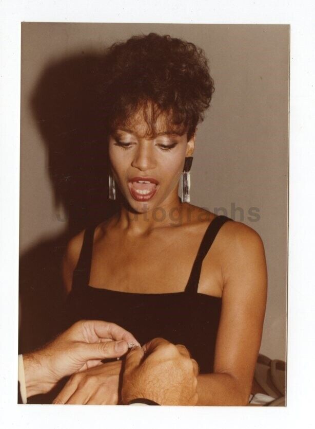 Debbie Allen - Candid Photo Poster paintinggraph by Peter Warrack - Previously Unpublished