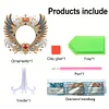 Angel Wing Acrylic Diamond Painting Mirror Kit for Bedroom Dressing Table