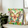 (25x25cm)DIY Pre-Framed 3D Flapping Butterfly Diamond Painting Art Craft Kit Living Room Decor