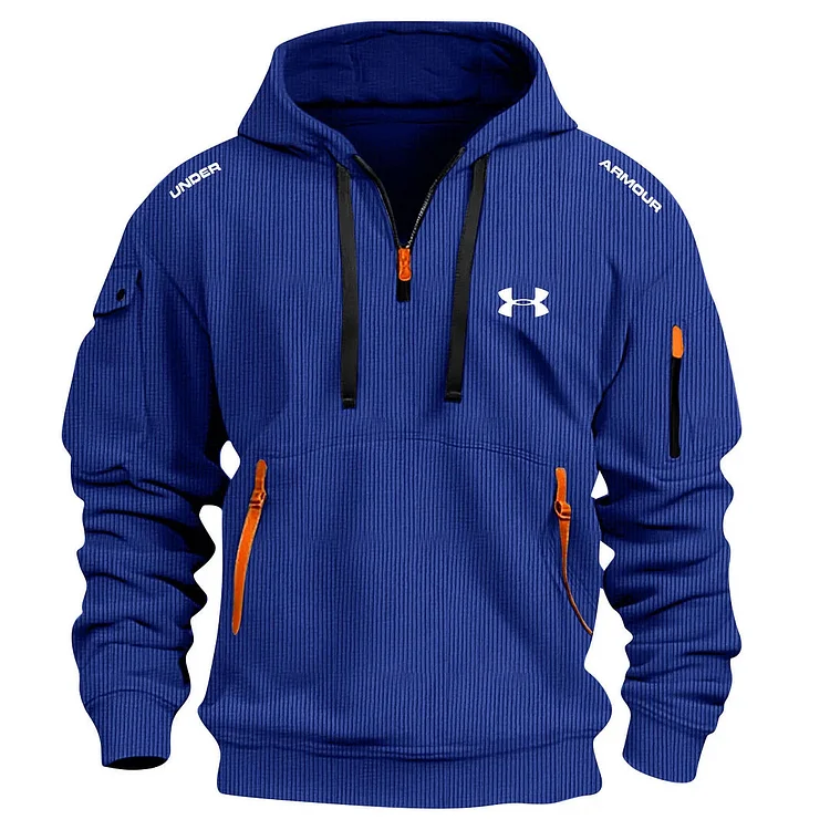 🔥Men's Winter Zipper And Multi Pocket Sport Corduroy Sweatshirt