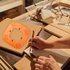 Woodworking Router Corner Radius Templates Jig R10-R25/R30-R50 Woodworking Tool