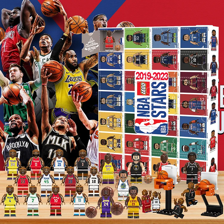 NBA Advent Calendar -- The One With 24 Little Doors
