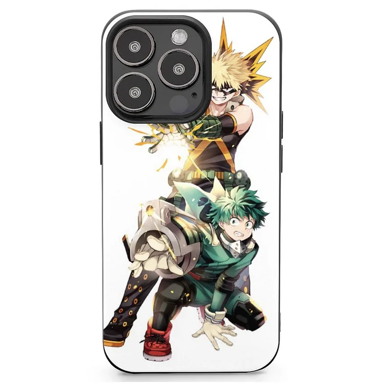 Anime My Hero Academia Phone Case(45) Mobile Phone Shell IPhone 13 and iPhone14 Pro Max and IPhone 15 Plus Case - Heather Prints Shirts