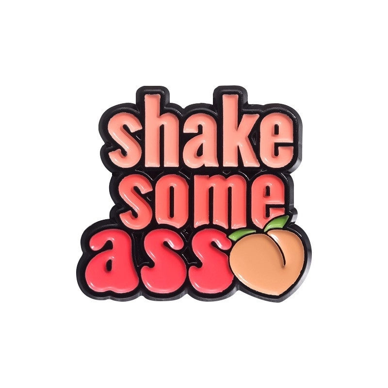 Cartoon Style Pin Sunflower Butterfly Alloy Stoving Varnish Unisex Brooches