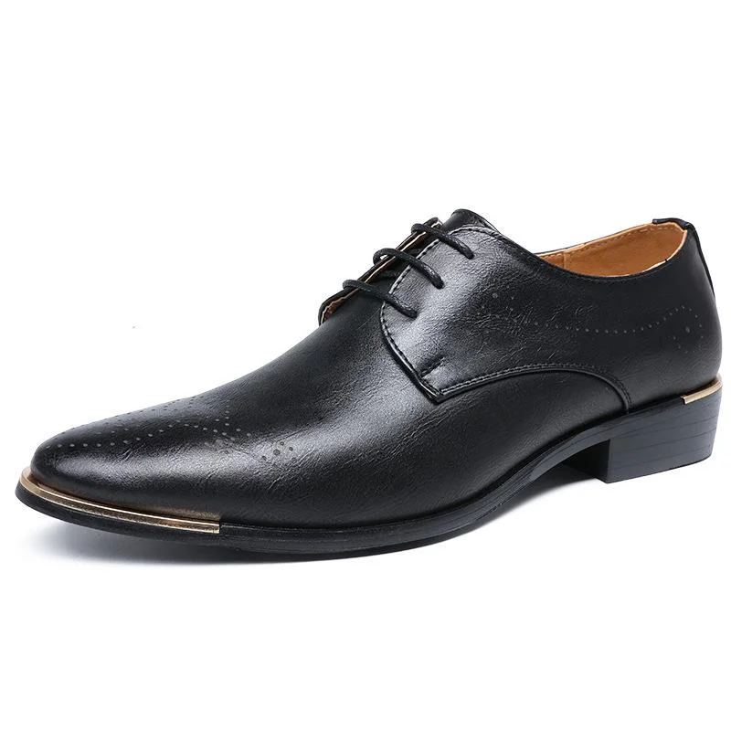 Business Formal Suit Man Leather Shoes