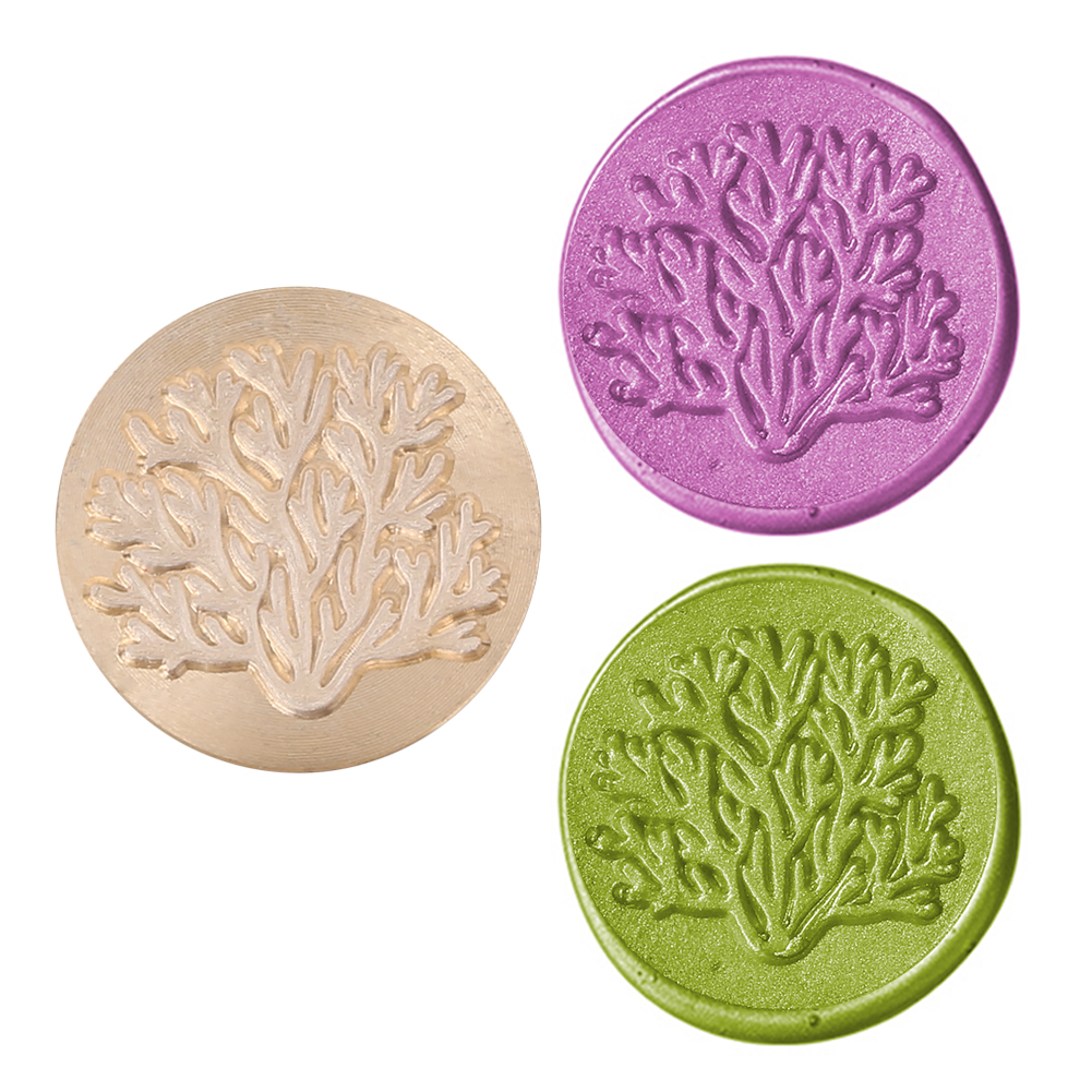 

25MM Sealing Wax Stamp Head Plant Flower Series, 501 Original