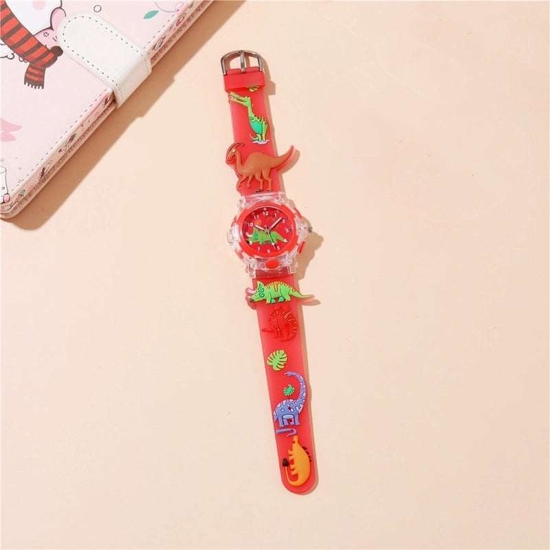 Cute Minimalist Dinosaur Buckle Quartz Kids Watches