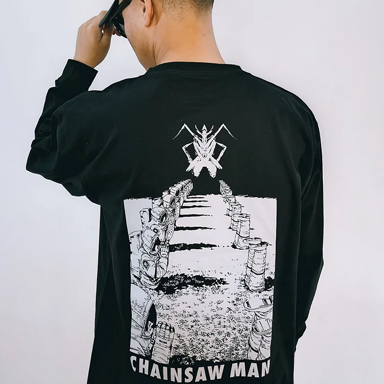 Pure Cotton Chainsawman Sweatshirt weebmemes