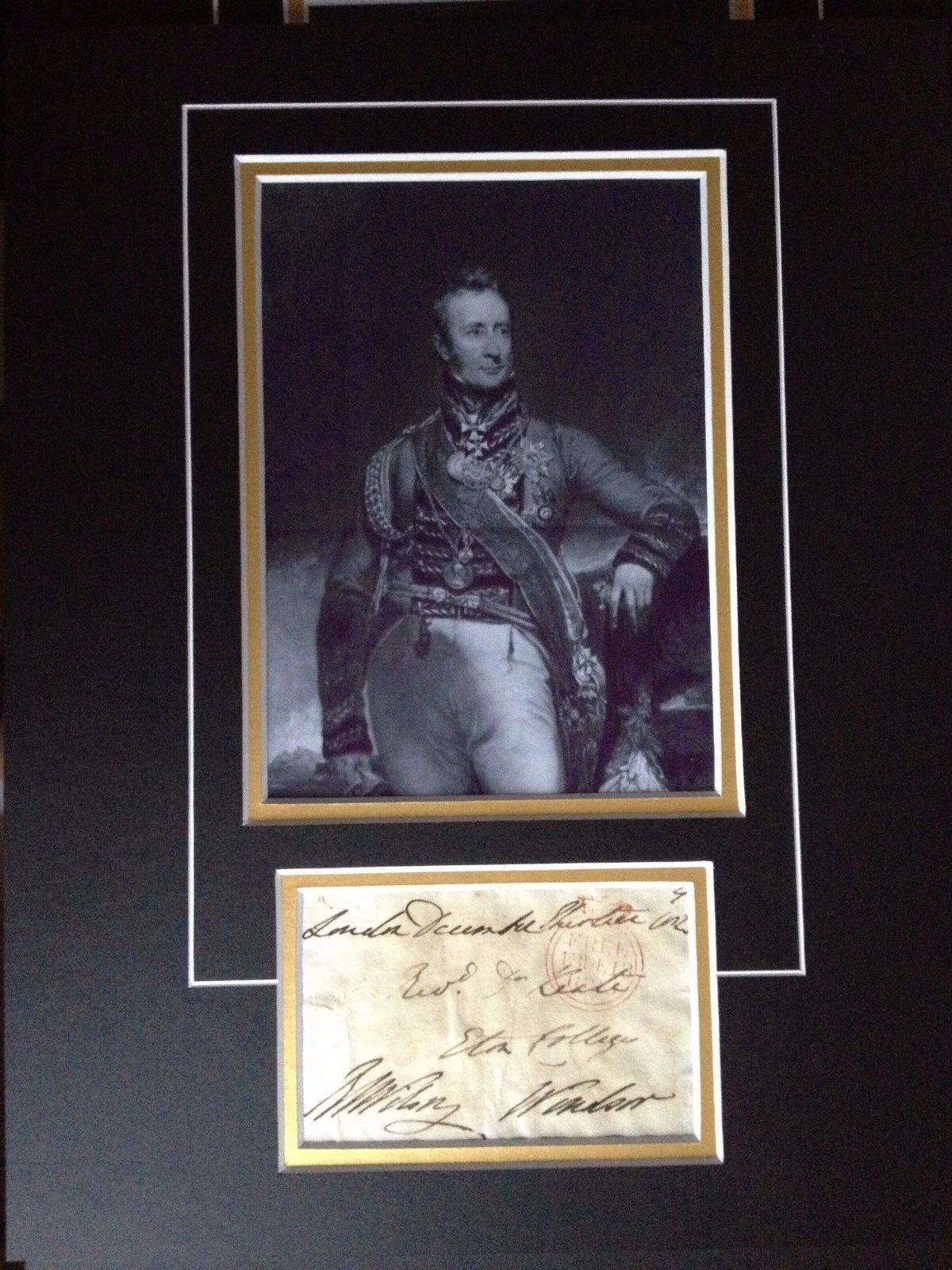 ROBERT THOMAS WILSON - ARMY GENERAL IN MANY CONFLICTS - SIGNED Photo Poster painting DISPLAY