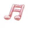 50PCS Colorful Musical Notes 16&rdquo; Aluminum Film Balloons Festival Carnival Party Ceremony Wall Decoration