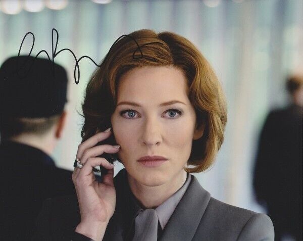 Cate Blanchett Signed - Autographed 8x10 inch Photo Poster painting with Certificate