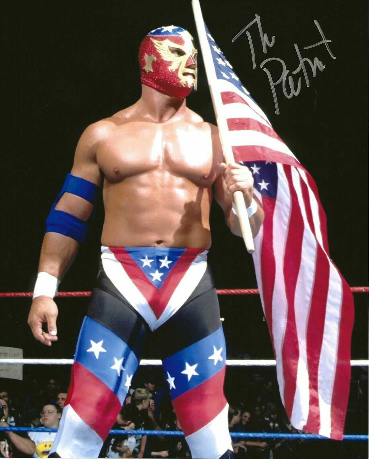 The Patriot ( WWF WWE ) Autographed Signed 8x10 Photo Poster painting REPRINT