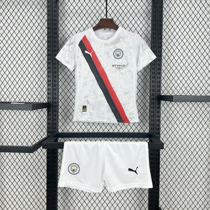 Kids Manchester City 2025 Club World Cup Home Jersey