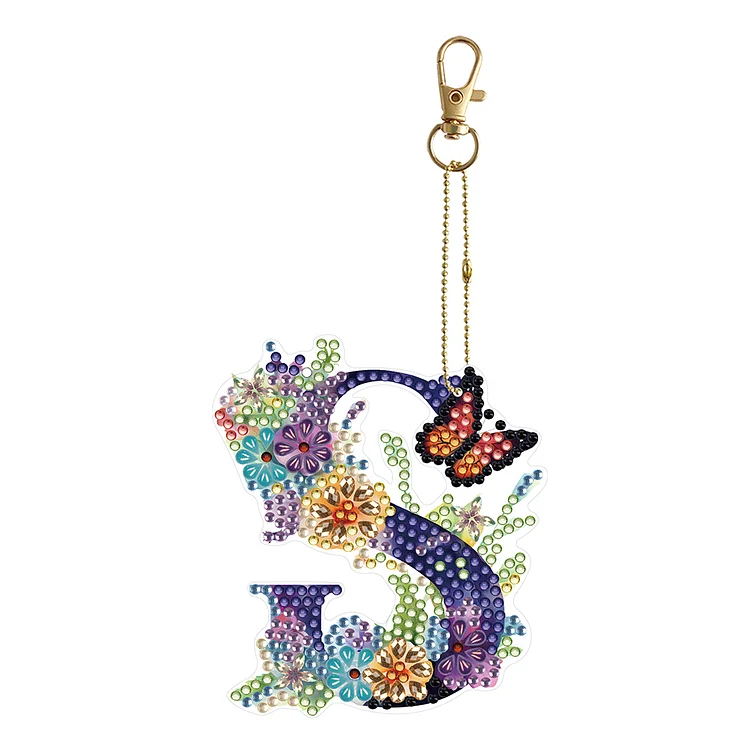Disney Princess Diamond Painting Keychain