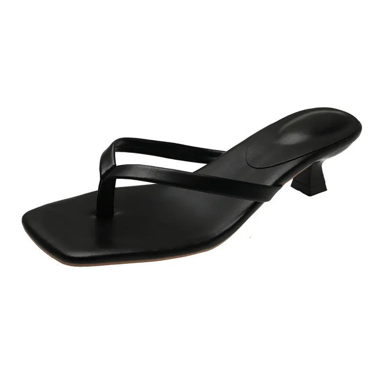 Yyvonne Clip Flip-Flop Women 2025 Summer New Fairy Wind Head High And Cold Slippers Woman