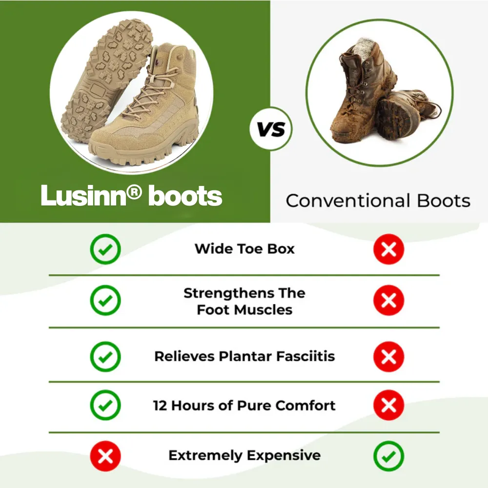 LUSINN ArchPro Boots &mdash; Walk 10 Hours Pain-Free