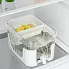 5L Cold Kettle with Faucet & Bracket Refrigerator Juice Water Pitcher for Home