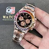 Rolex Daytona 116595RBOW Rainbow Black Dial Rose Gold Super Clone