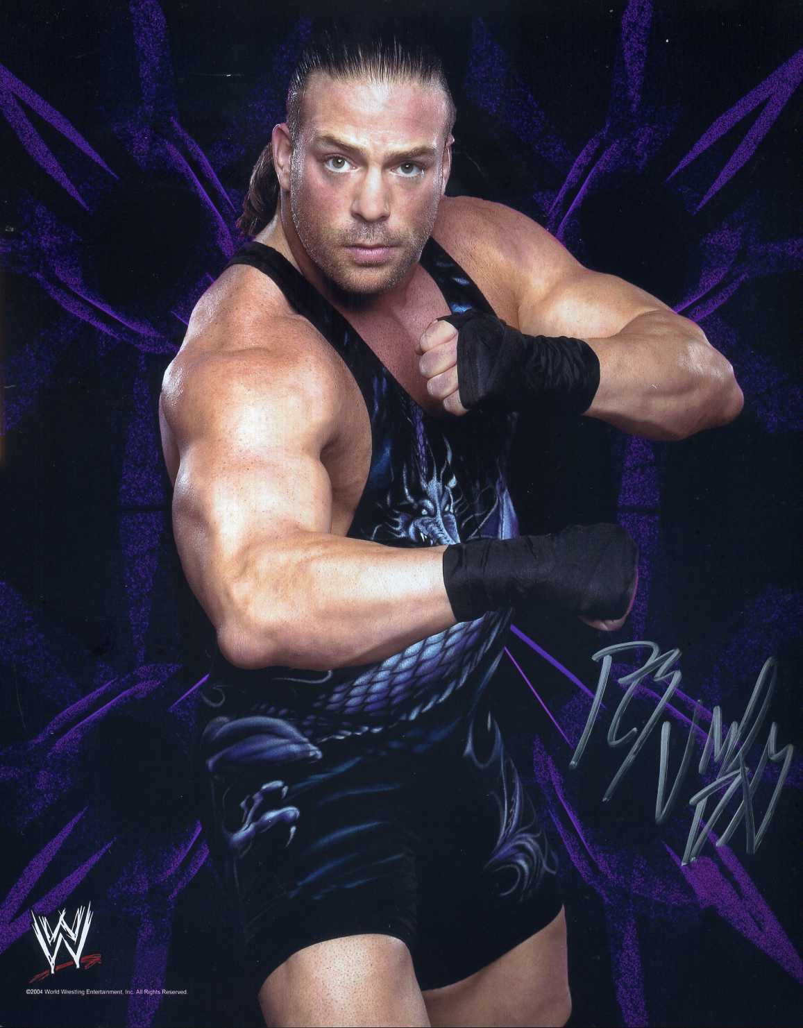 ROB VAN DAM Signed Photo Poster paintinggraph - Professional Wrestler WWE 'Mr. PPV' - preprint