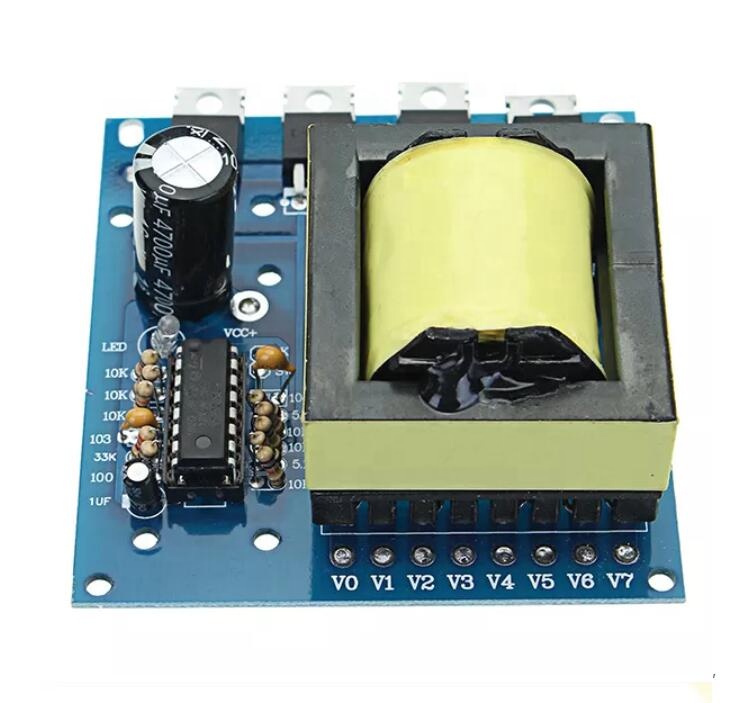 Square Wave Inverter Transformer DC12V to AC18V 220V 380V 500W Power ...