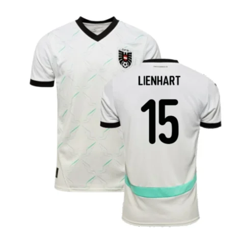 Österreich Philipp Lienhart 15 Away Trikot UEFA EM 2024