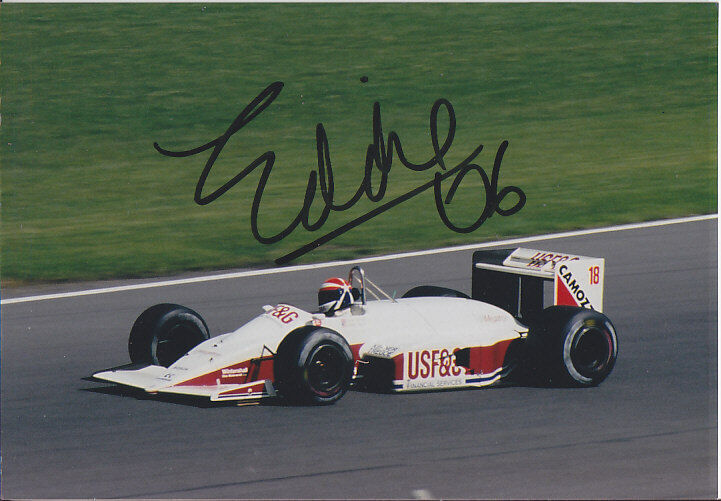 Eddie Cheever Hand Signed Arrows Photo Poster painting 5x7.