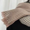 Autumn Winter Houndstooth Women Men Unisex Shawl Scarf