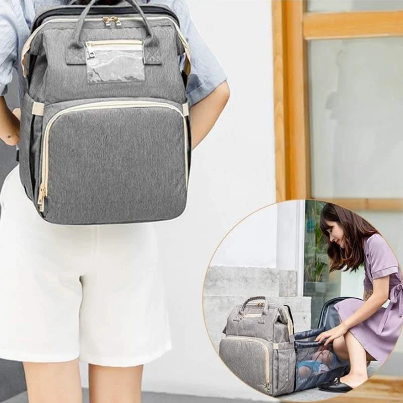 Tots&Travel - Diaper Bag & Portable Baby Crib