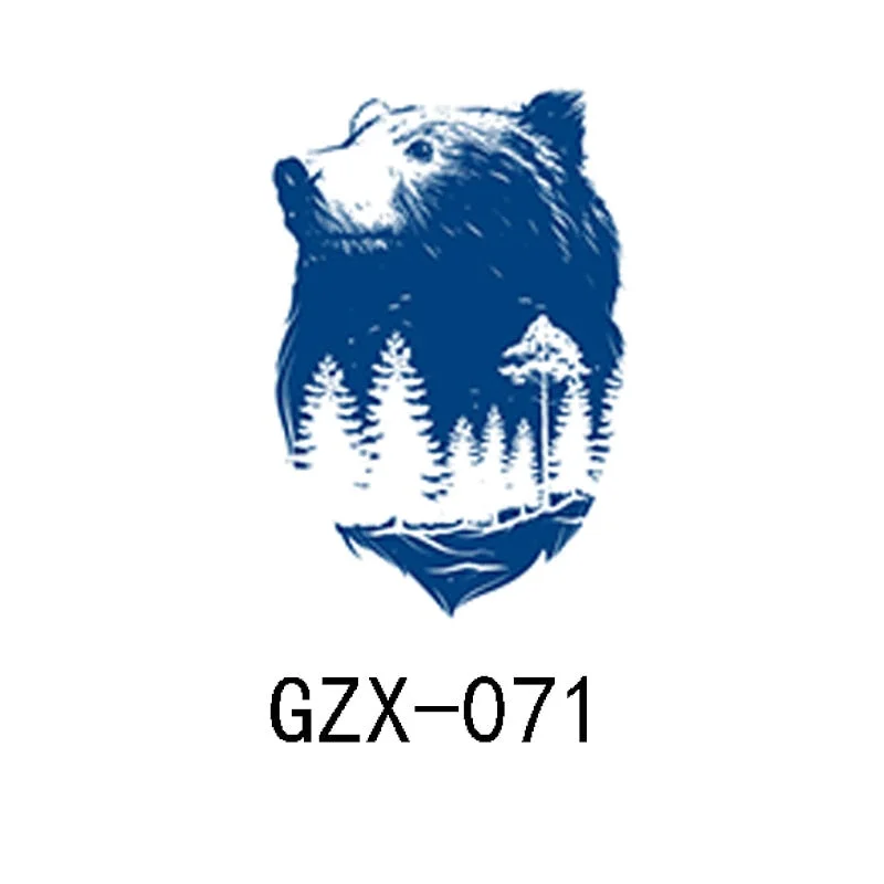 Herbal Semi-Permanent Tattoo Sticker Net Red Tattoo Sticker Waterproof Sweat Lasting Herbal Tattoo Sticker