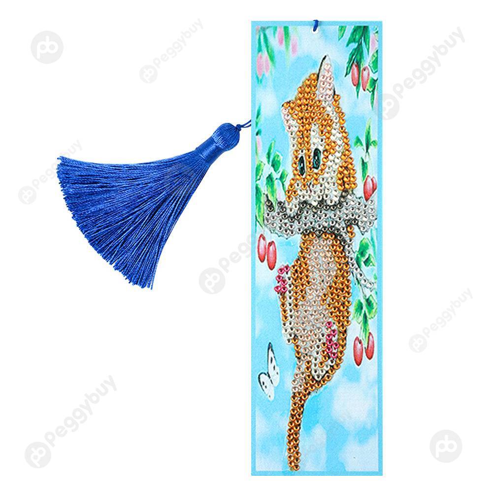 

Climbing Cat-DIY Creative Diamond Bookmark, 501 Original